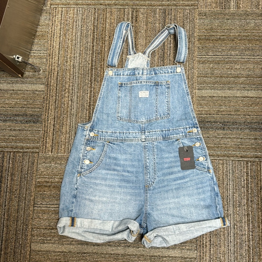 Brand new Levi’s vintage short-overall woman’s jeans size large